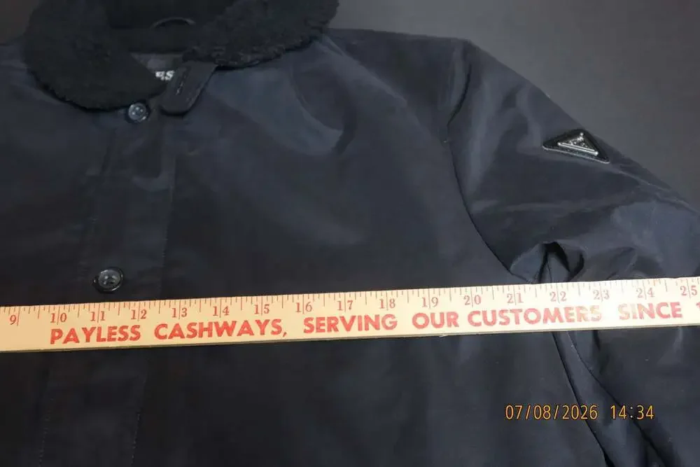 Guess Men'sFaux-Sherpa Lined Military Deck Jacket